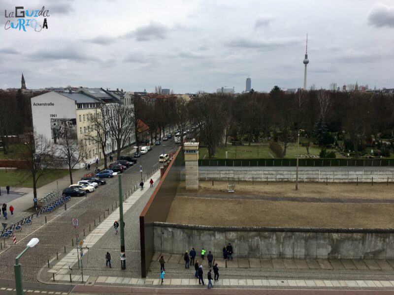 Muro di Berlino Bernauer Strasse