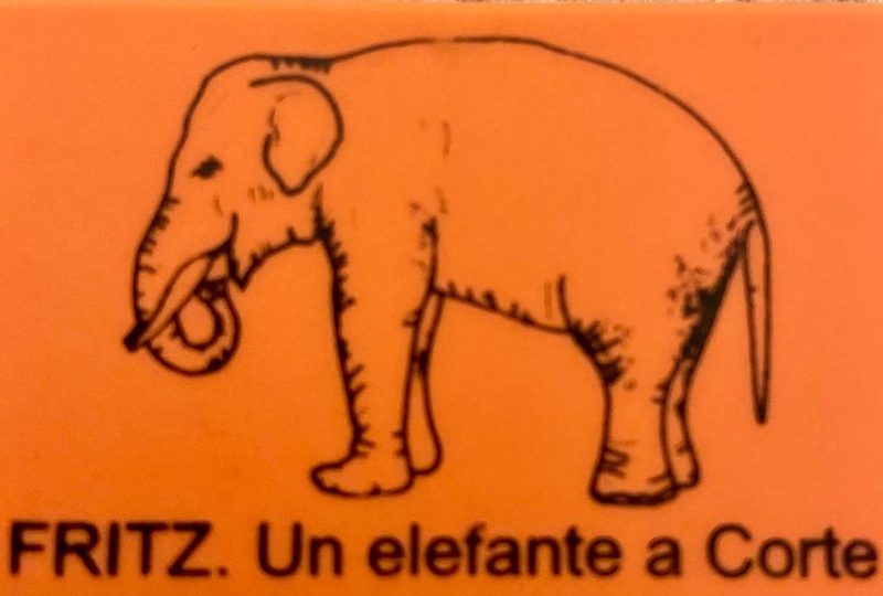 Elefante Fritz Stupinigi